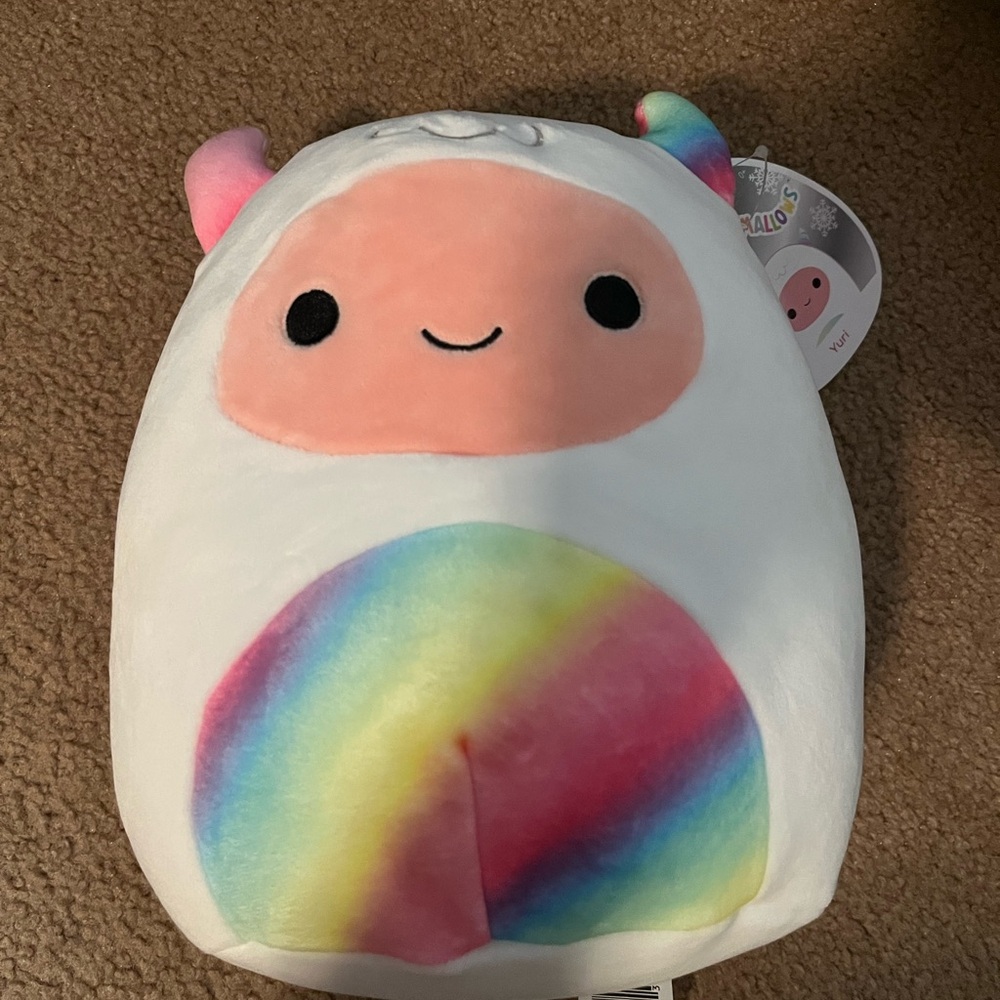 Squishmallow Yuri 🩷💛💚